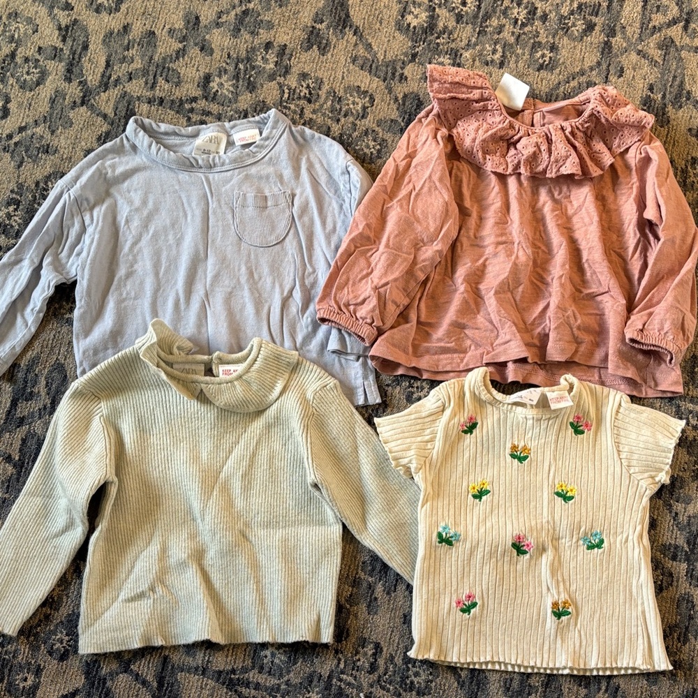 Zara top bundle 6-12mo